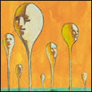 浮かれている人