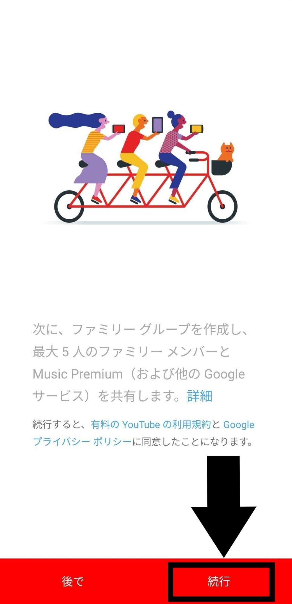 続行